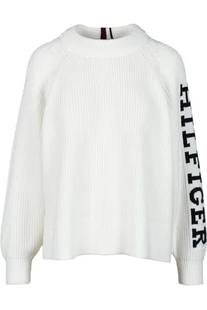 Tommy Hilfiger Strik, Dame, , L, Bomuld, Bomuld Strik Trøje