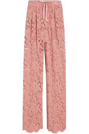 Dolce & Gabbana Bukser, Dame, Lyserød, L, Elegant Bukser