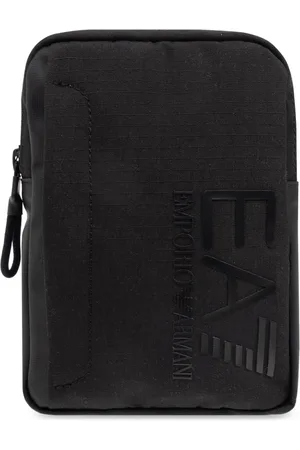 EA7 Taske, unisex, Sort, ONE SIZE, Uld, Pose med logo