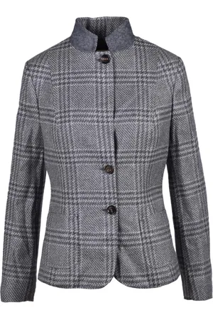 Kiton Jakke, Dame, Grå, M, Cashmere, Jakke
