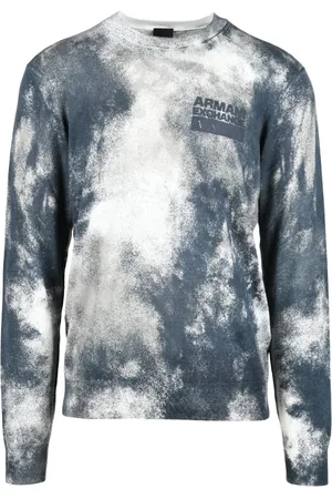Armani Exchange Sweathshirts & Hoodies, Herre, Flerfarvet, M, Bomuld, Maglia