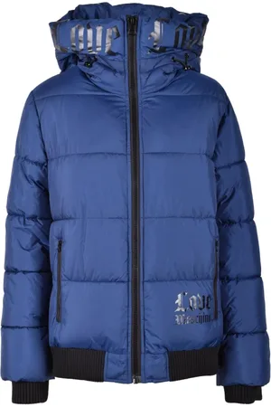 Moschino Jakke, Dame, Blå, S, Uld, Capospalla