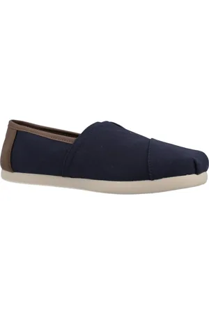 TOMS Sko, Herre, Blå, 42 EU, Klassiske Espadrilles til Mænd og Kvinder