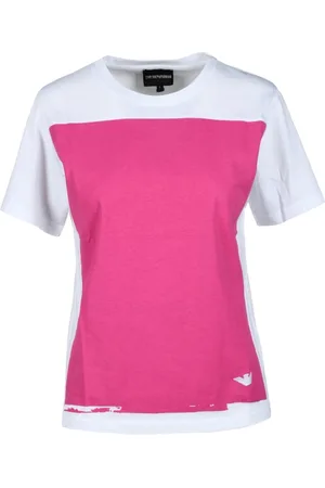 Emporio Armani Top, Dame, Flerfarvet, S, Bomuld, Tshirt