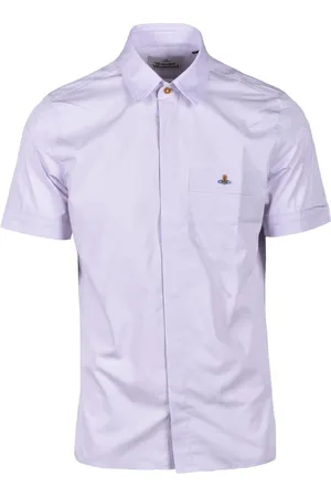Vivienne Westwood Skjorte, Herre, Lilla, 2XL, Bomuld, Skjorte