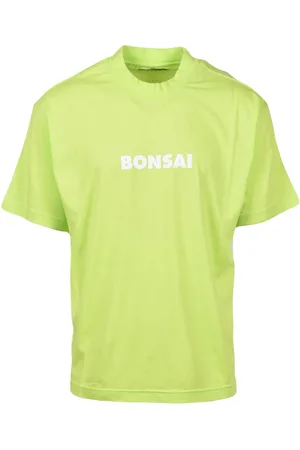 BONSAI Top, Herre, Grøn, M, Bomuld, Tshirt
