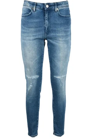 Dondup Jeans, Dame, Blå, W25, Bomuld, Jeans