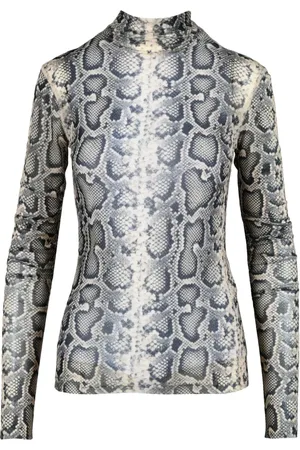 Sportmax Top, Dame, Flerfarvet, S, Uld, Stilfuld Bluse - Underjakke Model
