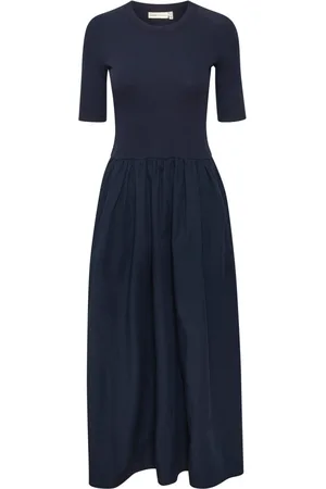 INWEAR Kjole, Dame, Blå, XS, Marineblå Feminin Kjole