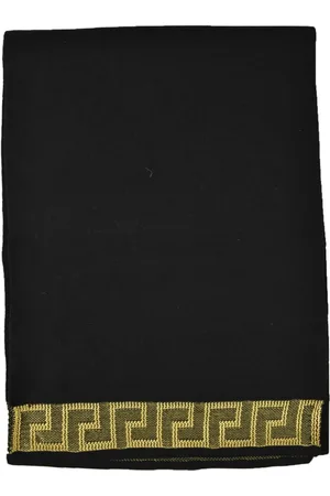 VERSACE Tilbehør, Herre, Sort, ONE SIZE, Cashmere, Luksus Cashmere Blend Tørklæde