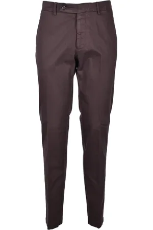 Berwich Bukser, Herre, Brun, 3XL, Bomuld, Bomuld Elastan Bukser