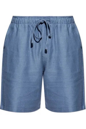 Hanro Shorts, Herre, Blå, M, Bomuld, Shorts Loungy Summer