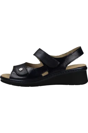 Pitillos Sko, Dame, Blå, 40 EU, Dobbeltrem Kile Sandal