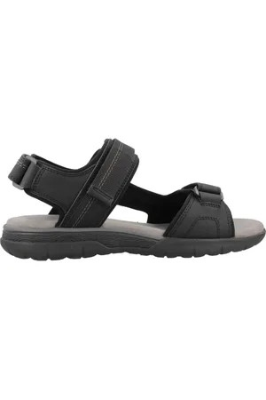 Geox Sko, Herre, Sort, 42 EU, Moderne Design Flade Sandaler