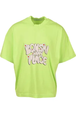 BONSAI Top, Herre, Grøn, M, Bomuld, Tshirt