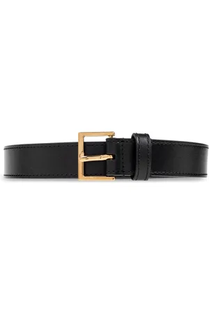 VERSACE Tilbehør, Herre, Sort, 100 CM, Læder, Læderbælte