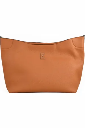 ERMANNO SCERVINO Taske, Dame, Brun, ONE SIZE, Uld, Tote Rachele Håndtaske med Skulderrem