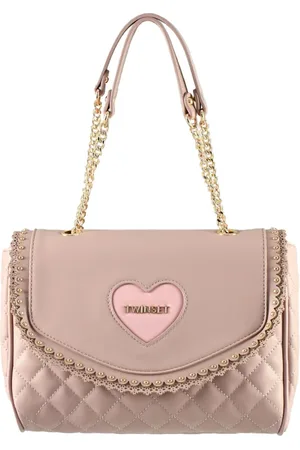 Twin-Set Taske, Dame, Lyserød, ONE SIZE, Uld, Stilfuld PU-taske