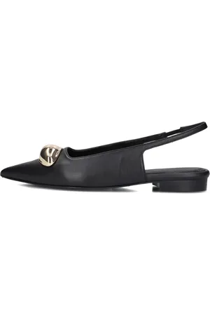Toral Sko, Dame, Sort, 39 EU, Uld, Sorte Slingback Sko til Kvinder