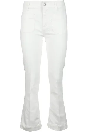 THE SEAFARER Jeans, Dame, Hvid, W26, Bomuld, Jeans