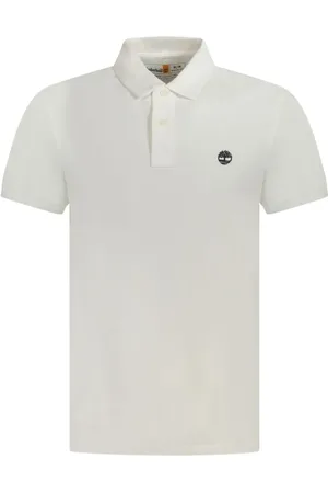 Timberland Top, Herre, Hvid, M, Bomuld, Hvid Bomuld Herre Polo Skjorte