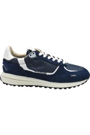 Woolrich Sko, Herre, Blå, 41 EU, Læder, Blå Snøresportssko