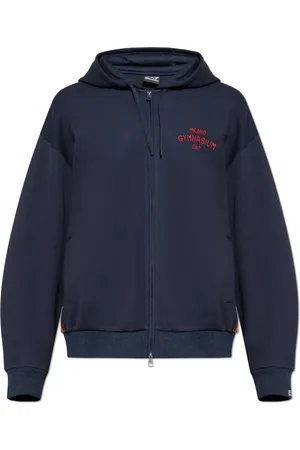 EA7 Sweathshirts & Hoodies, Herre, Blå, XL, Bomuld, Sweatshirts & Hoodies
