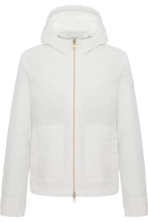 Colmar Jakke, Dame, Hvid, M, Uld, Hvid jakke med moderne præget mønster