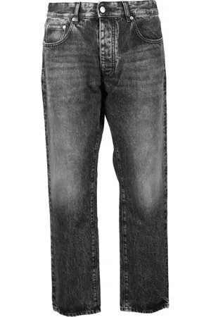 Icon Denim Jeans, Herre, Grå, W33, Bomuld, Jeans