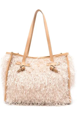 Gianni chiarini Taske, Dame, Lyserød, ONE SIZE, Polyester, Rosa Shopper Taske Stil Ss25