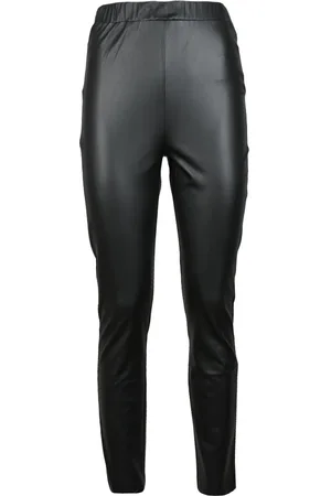 Max Mara Bukser, Dame, Sort, XL, Polyester, Bukser