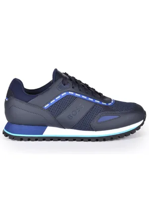 HUGO BOSS Sko, Herre, Blå, 39 EU, Parkour-L Run Sneakers