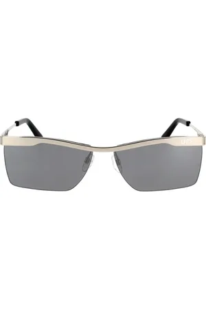 OFF-WHITE Tilbehør, unisex, Grå, 61 MM, Sølv Metal Solbriller Rimini 17272