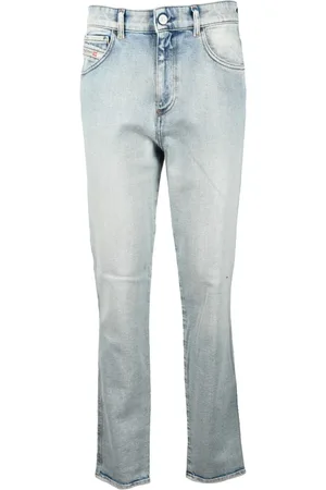 Diesel Jeans, Dame, Blå, W30, Bomuld, Stilfulde jeans med 99% bomuld