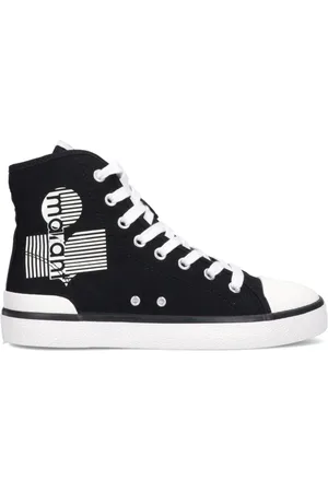 Isabel Marant Sko, Dame, Sort, 37 EU, Sorte Lærred Sneakers Ss23