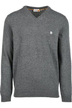 Timberland Strik, Herre, Grå, 3XL, Uld, Uldblanding Strik Trøje