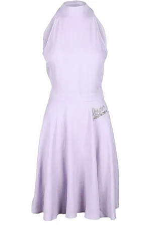 Moschino Kjole, Dame, Lilla, L, Dametøj