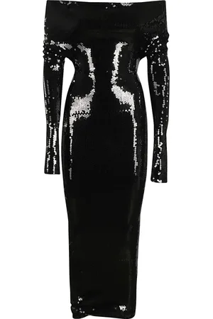 ALEXANDRE VAUTHIER Kjole, Dame, Sort, M, Elegant Couture Edit Kjole