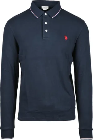 U.S. Polo Assn. Top, Herre, Blå, L, Klassisk Polo Skjorte