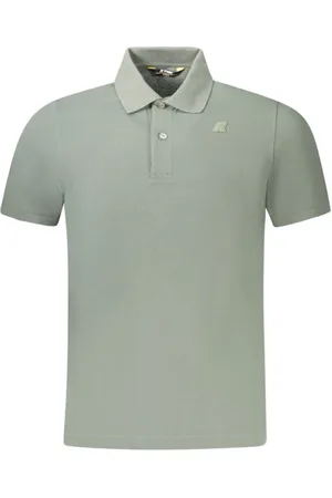 K-Way Top, Herre, Grøn, 2XL, Bomuld, Grøn Bomuldspolo til Mænd
