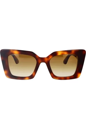 Burberry Tilbehør, Dame, Brun, 51 MM, Firkantede polariserede solbriller Daisy