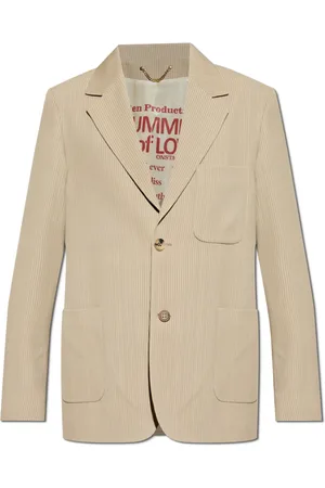 Golden Goose Jakke, Herre, , S, Uld, Blazer med stribet mønster