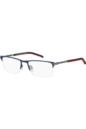 Tommy Hilfiger Tilbehør, unisex, Blå, 55 MM, Matte Briller Rammer TH 1993