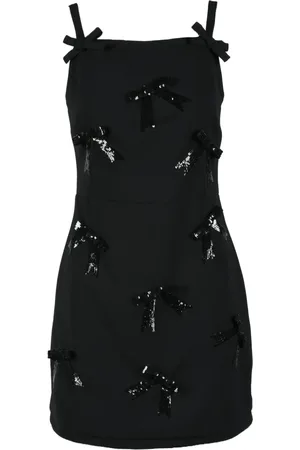 Msgm Kjole, Dame, Sort, 2XS, Polyester, Kvinders Kjole i Polyester