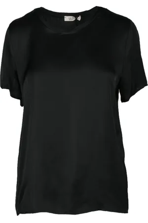 Think! Bluser & Skjorter, Dame, Sort, XS, Uld, Bluse