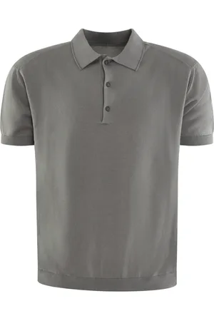 C.P. Company Top, Herre, Grå, 2XL, Polo Krave Strikvarer til Mænd