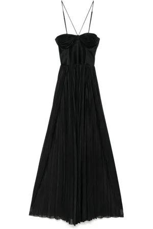 Pinko Kjole, Dame, Sort, M, Polyester, Elegant Sort Kjole til Kvinder