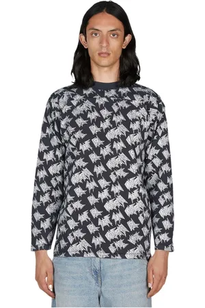 ERL Top, Herre, Sort, L, Bomuld, Long Sleeve Tops