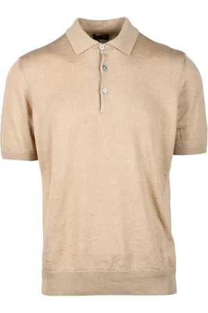 DRUMOHR Top, Herre, Brun, 2XL, Bomuld, Linned Bomuld Strik Trøje