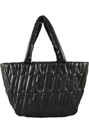 Msgm Taske, Dame, Sort, ONE SIZE, Uld, Stilfuld PU Håndtaske